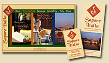 Sapore Italia Web Site Design